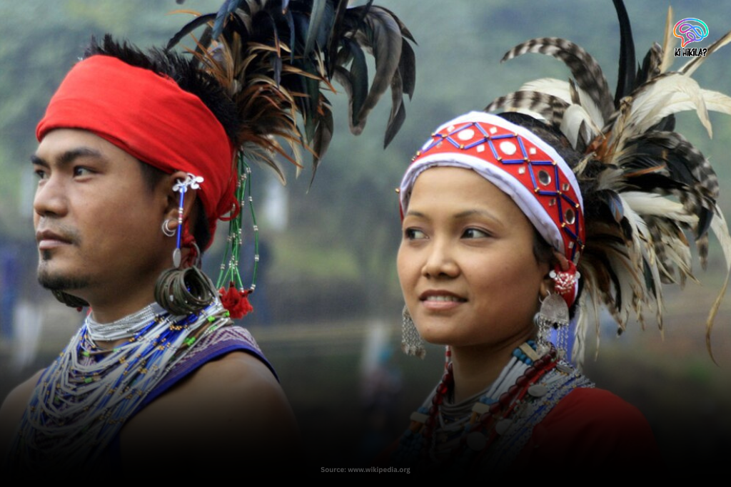 Fascinating Meghalaya: Matrilineal Traditions, Rainy Wonders & Must-Visit Tourist Hotspots Meghalaya A Garo man and woman in traditional attire with elaborate headgear and jewelry.