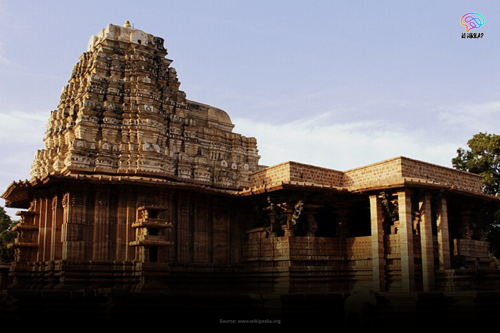 Ancient Ramappa Temple in Telangana built with intricate stone carvings and tiered gopuram