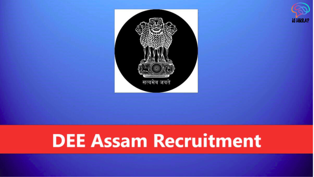 DEE Assam Recruitment 2025